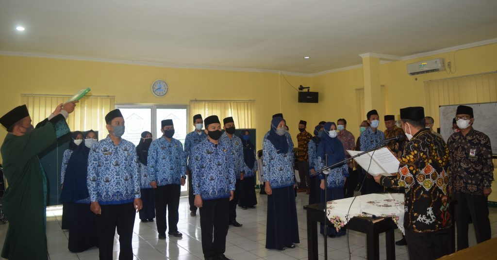 Pelantikan PNS Kemenag Kota Sukabumi Formasi Tahun 2019